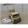 Image 2 : Tin Friction Highway Tractor + Trailer with Bekins Advertising 3" x 5" x 12"