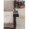 Image 5 : Couch 72" Wide -Modern but Vintage Style, with Wooden Frame + Claw Feet