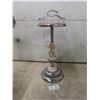 Image 1 : Stand Up Ashtray 29" Tall - Chrome + Alabaster??