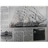 Image 14 : Cutty Sark Clipper 15" x 22" x 31" & Cutty Sark + the Days of Sale Book