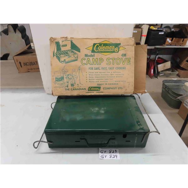 Coleman Stove in Original Box Model 4M