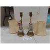 Image 1 : 2 Vintage Lamps 18" Tall