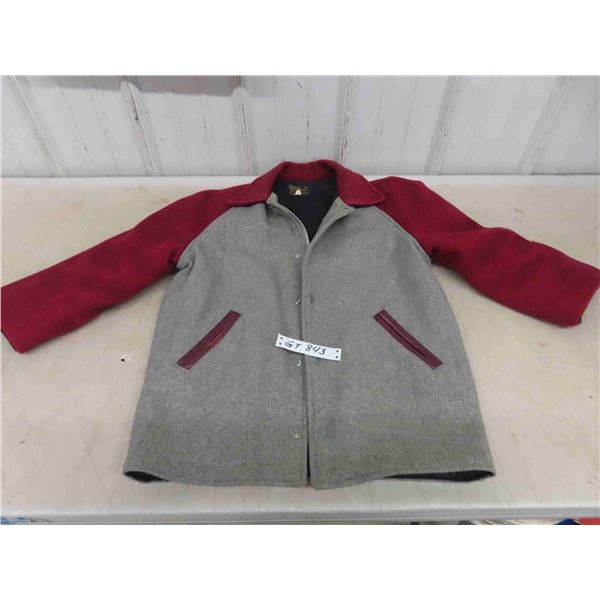 Ladies Wool / Melton Jacket - Sz Sm