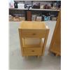 Image 10 : 4pc Bedroom Suite ; Dresser 18" x 33" x 60" + Mirror 32" x 52" + Dresser