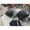 Image 2 : 3 Hockey Helmets, Bauer Gloves, 3 Pair of Youth Hockey Skates