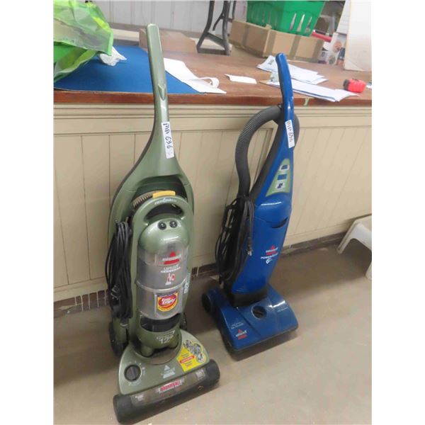 2 Bissell Upright Vacuums