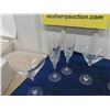 Image 2 : 6 Martini Glasses & 2 Crystal Champagne Glasses