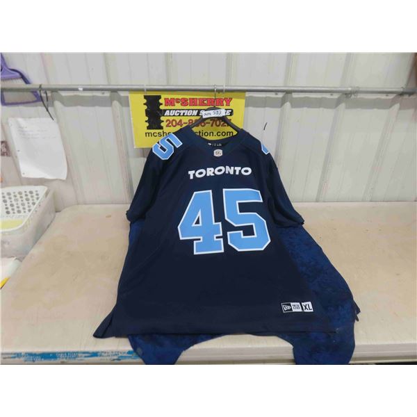 Toronto Argos Herdman Reed Jersey - sz XL