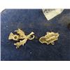 Image 2 : Assorted Gold + Silver Pins & Pendants