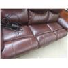 Image 3 : Leather Power Recliner 86" Wide