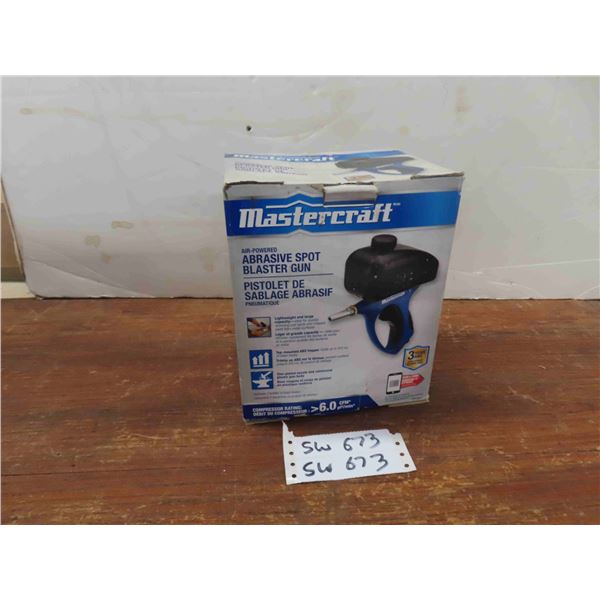 New Mastercraft Air Abrasive Spot Blaster Gun