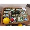 Image 2 : Box Full of New  Old Stock Light Bulbs - 2 Levels, Most 100 Watt, some colored