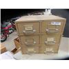 Image 2 : Stack of 3  Index Cabinet - 6 Drawer 16" x 17" x 18" & Stack of 2 Index Cabinets -