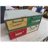 Image 8 : Stack of 3  Index Cabinet - 6 Drawer 16" x 17" x 18" & Stack of 2 Index Cabinets -