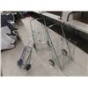 Image 1 : 3 Folding Carts - Shopping Style