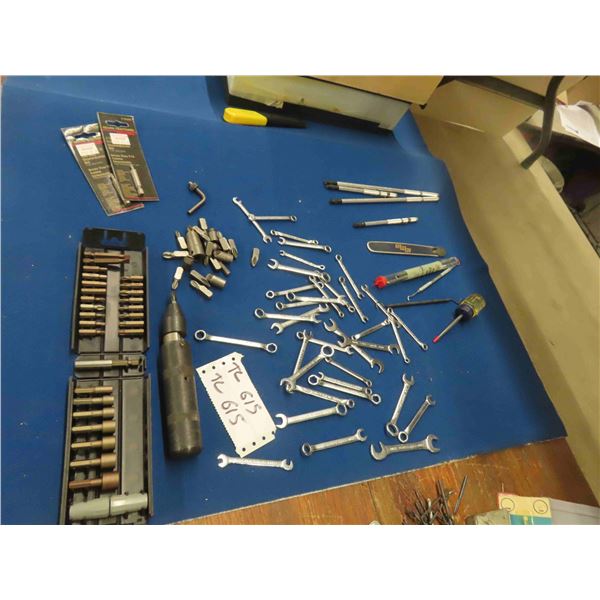 Precision Wrenches, Picks, Impact Driver + Bits, Screw Bits Ends