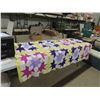 Image 1 : Star Patch Quilt - approx. 84" x 84"