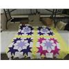 Image 2 : Star Patch Quilt - approx. 84" x 84"