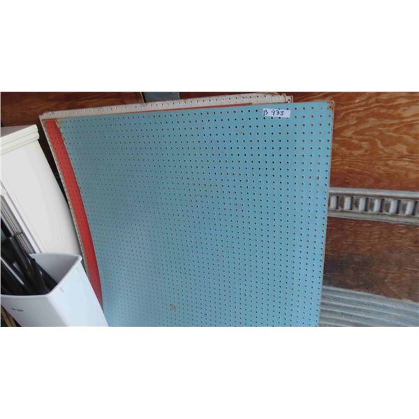 14 Peg Board Sheets 47" x 48"