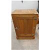 Image 1 : Wooden Antique Ice Box 19" x 27" x 39"