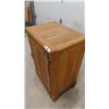 Image 2 : Wooden Antique Ice Box 19" x 27" x 39"