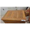 Image 3 : Wooden Antique Ice Box 19" x 27" x 39"