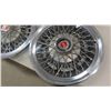 Image 2 : Set of 4 Matching Spoked Hubcaps
