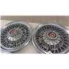 Image 3 : Set of 4 Matching Spoked Hubcaps