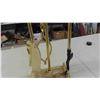 Image 3 : Brass Look Fireplace Tool Set