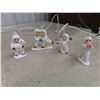 Image 3 : Christmas Scene with Snow Babies + Reindeer, Christmas Tree - Light Up + Plays 