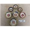 Image 1 : 7 Limoges Miniature Plates