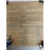 Image 10 : In Congress July 4, 1776 - on Parchment Paper - Very Brittle!, The Unanimous 