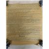 Image 6 : In Congress July 4, 1776 - on Parchment Paper - Very Brittle!, The Unanimous 