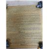 Image 8 : In Congress July 4, 1776 - on Parchment Paper - Very Brittle!, The Unanimous 