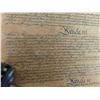 Image 9 : In Congress July 4, 1776 - on Parchment Paper - Very Brittle!, The Unanimous 