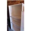 Image 2 : 3 Cabinets with Shelving ; Open 12" x 32" x 71", 2 Door 15" x 24" x 60", 2 Door 