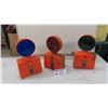 Image 2 : 3 Starlite Transistor Warning Lights - CN 