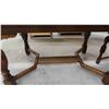 Image 5 : Solid Oak Table with 6 Chairs -  1 of which is Captain