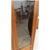 Image 8 : Oak  2 Door China Cabinet 10" x 48" x 75"