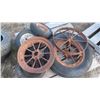 Image 1 : Assorted Vintage Rims + Tires