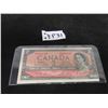 Image 1 : 1954 Canada $2 Bill -Offcut