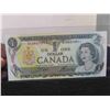 Image 4 : (5) 1973 Canada Uncirculated $1 Bills 