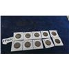 Image 1 : (10) Canada Large Cents 1909, 1911, 1912, 1913, 1914, 1915, 
