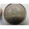 Image 3 : 1907 Newfoundland Silver 50 Cent Coin