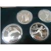 Image 2 : 10 Sterling Silver Coins $20 Each 1988 Calgary Olympic Set