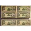 Image 1 : 6 JAPANESE 10 PESO INVASION CURRENCY BILLS