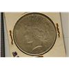 Image 1 : 1925 PEACE SILVER DOLLAR HOLE IS STARTED ON OBV.