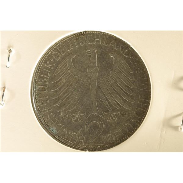 1960-P GERMAN 2 MARK COIN