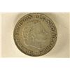 Image 2 : 1954 NETHERLANDS SILVER 1 GULDEN .1505 OZ. ASW