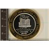 Image 2 : SILVER CASINO $10 TOKEN (UNC). RENO HILTON HOTEL,